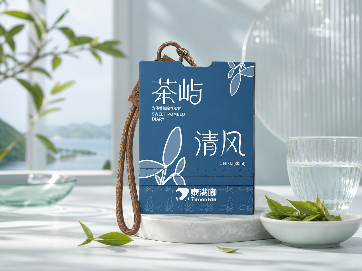 泰满嘟宠伴香氛·茶屿清风宠伴香氛除味喷雾